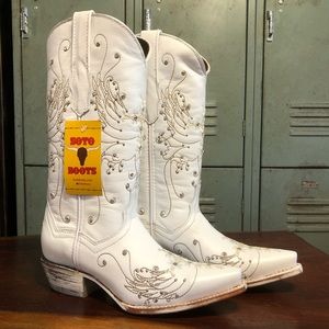Soto Boots Rhinestone Wedding Western Cowgirl